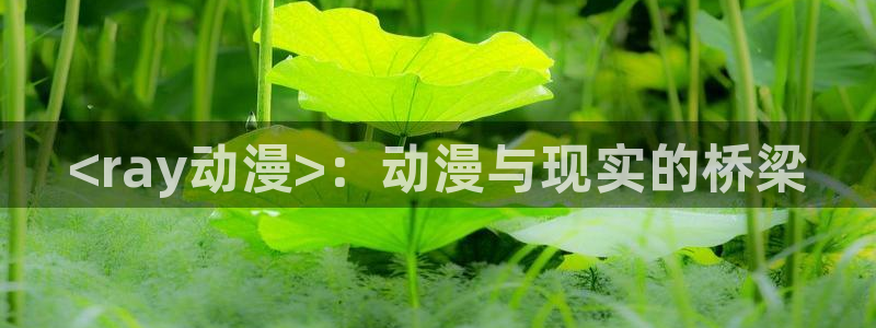 bt动漫天堂：<ray动漫>：动漫与现实的桥梁
